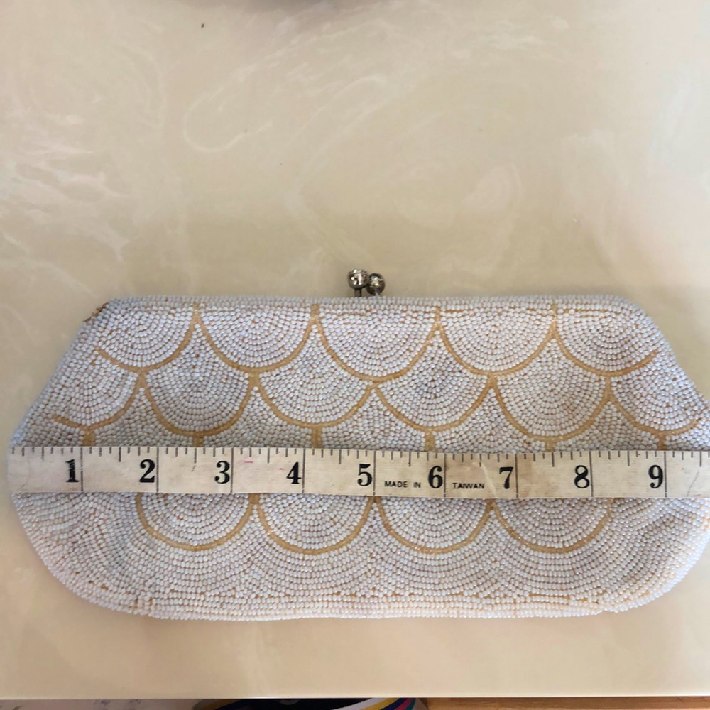 Vintage beaded clutch